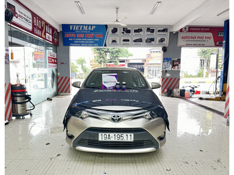 Độ đèn nâng cấp ánh sáng Bi led platinum pro tăng sáng cho Toyota Vios